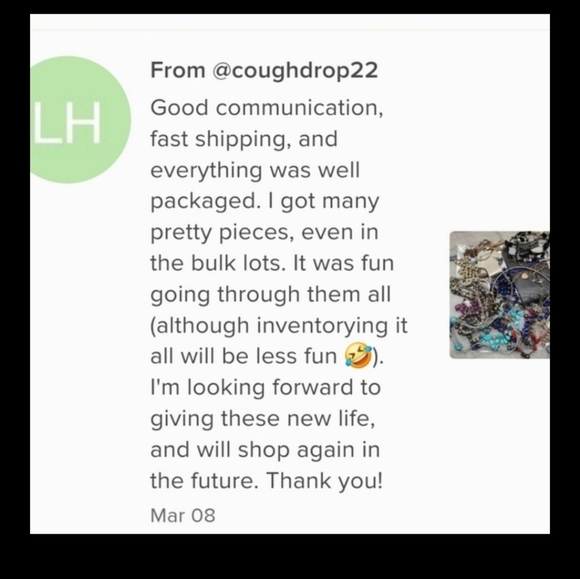 Mystery Jewelry Bundle Lot – Reseller Bulk Mix Vintage, Boho, Statement Pieces - Picture 5 of 6